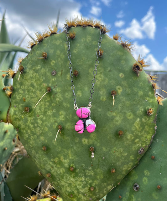 Cluster Cotton Candy Necklace