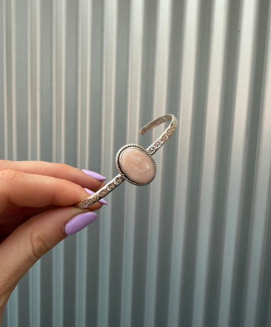 Carly Cuff Pink Opal