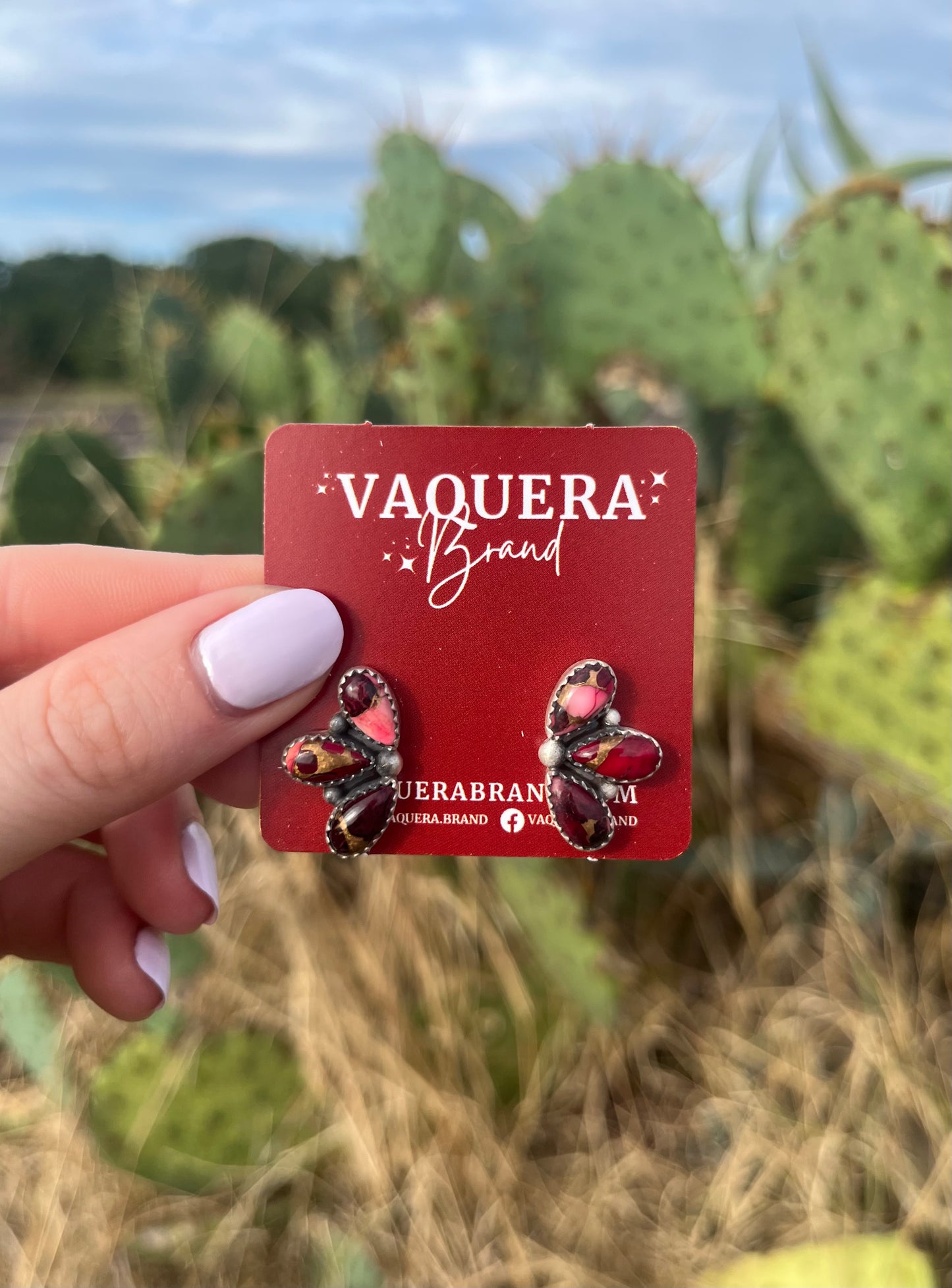 Half Studs Dahlia Rose