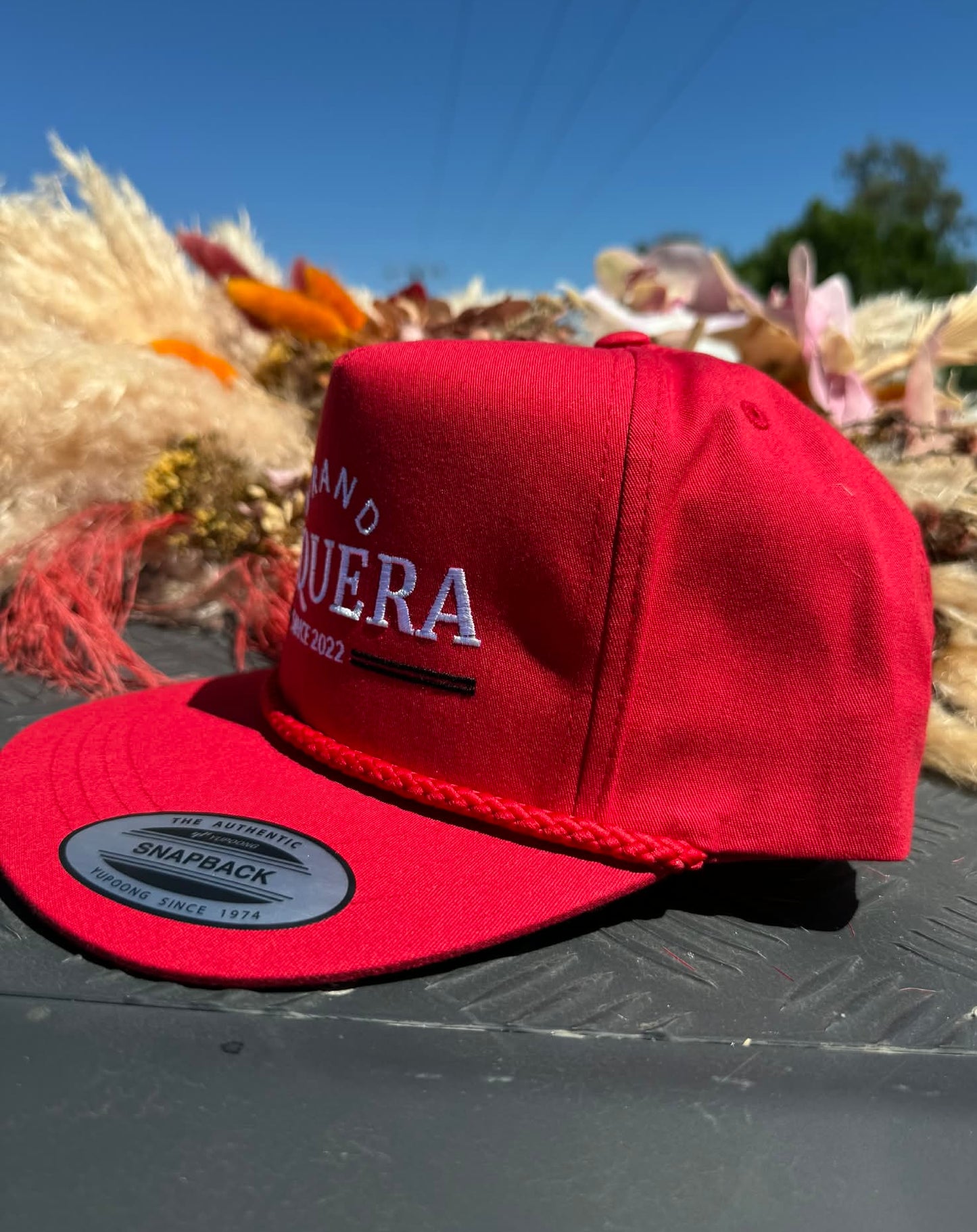 Red Vaquera Brand Cap