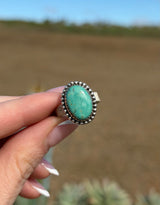 Katie Ring Kingman Turquoise