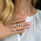 Four Stone Cotton Candy Necklace