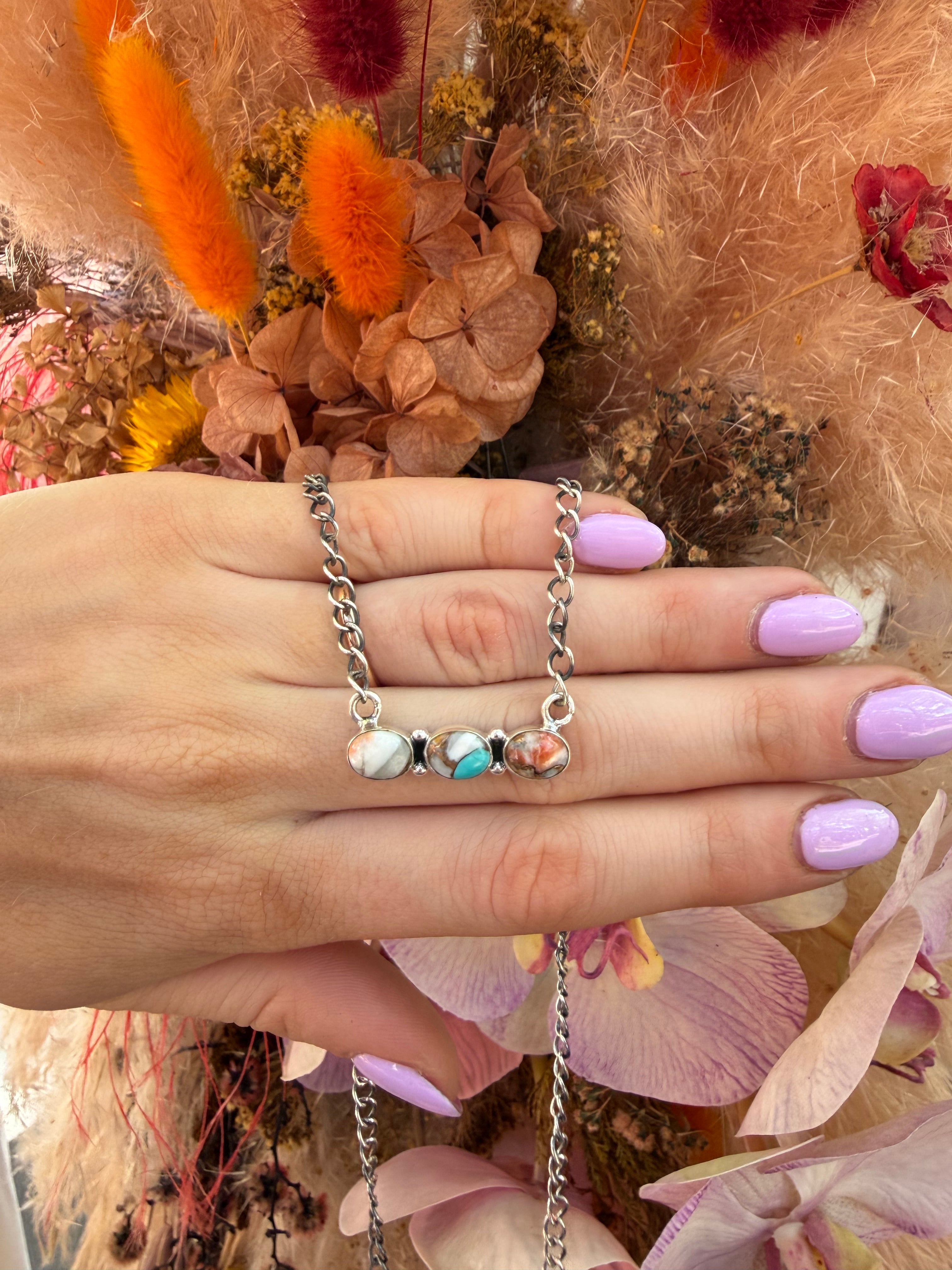 Briley Necklace Spiny Oyster