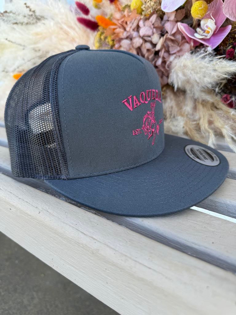 Charcoal Vaquera Bucker Cap