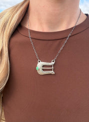 Buckle Necklace Kingman Turquoise