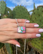 Chunky Cotton Candy Necklace