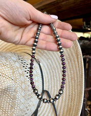 Milla Necklace in Purple Spiny Oyster