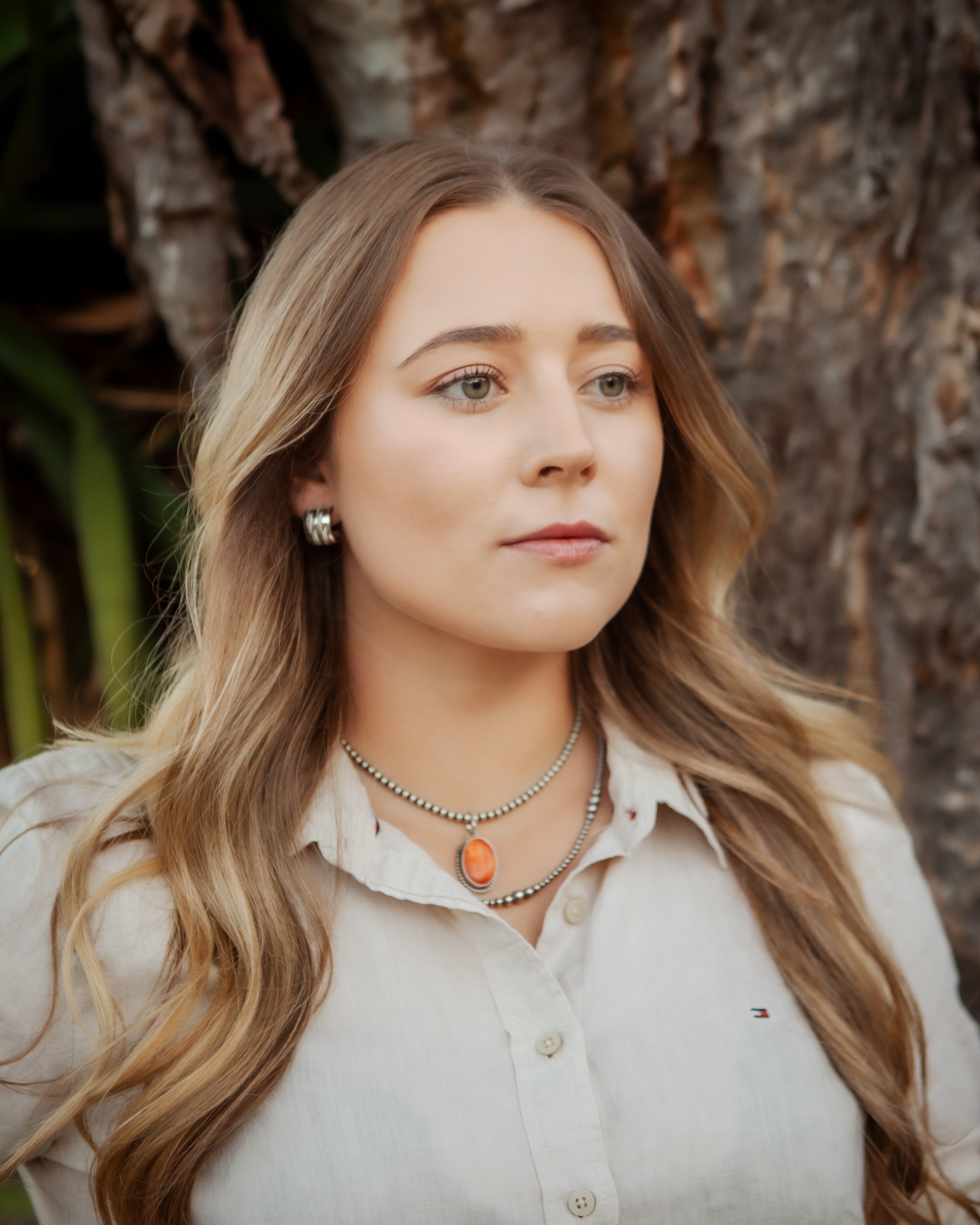 Navajo Spiny Oyster Pendant