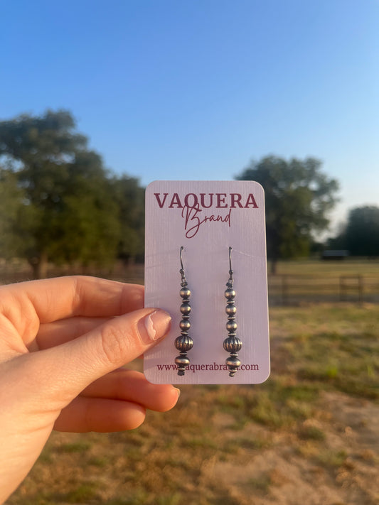 Navajo Pearl Drop Earrings