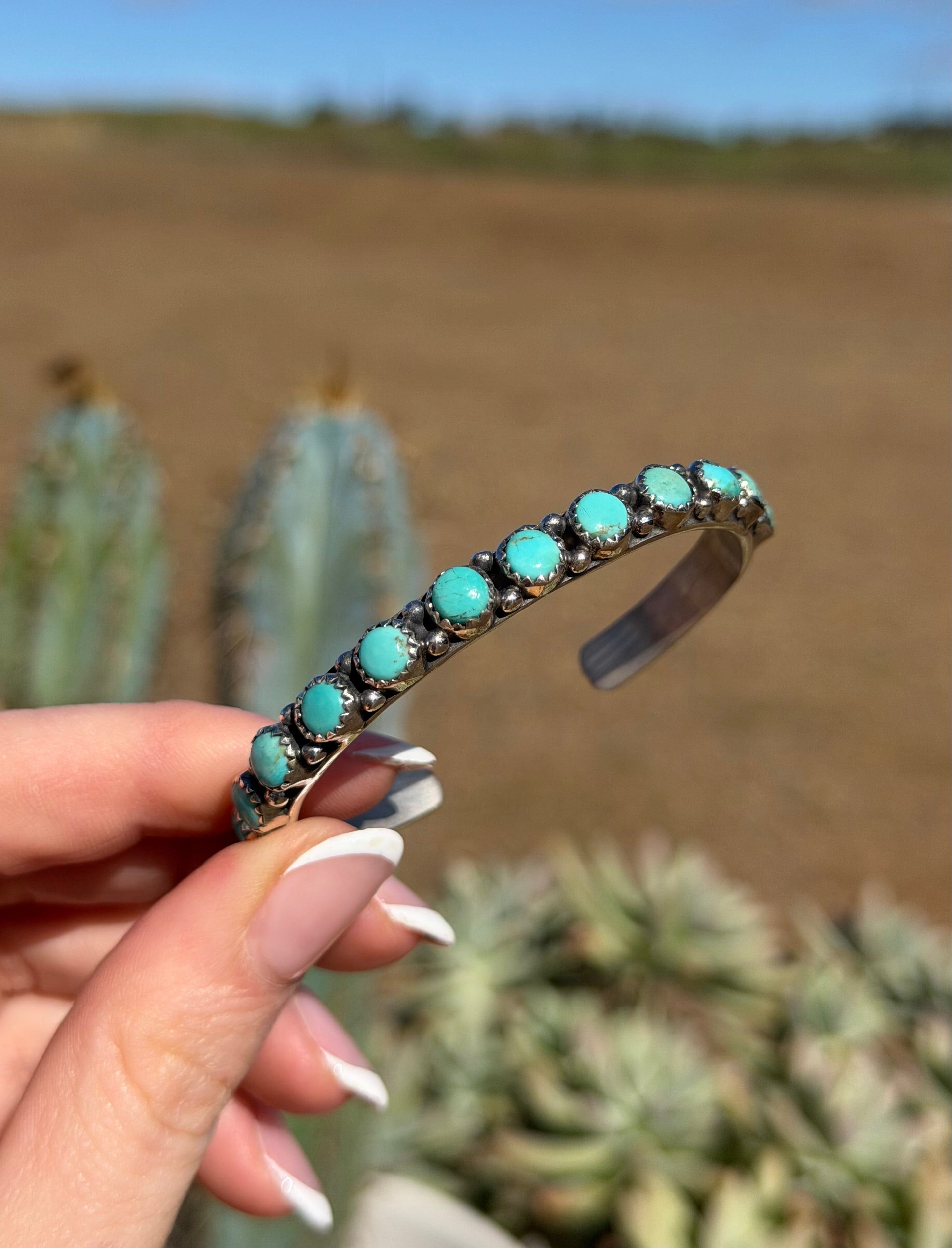 Lottie Cuff Kingman Turquoise