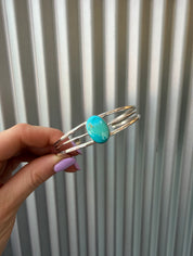 Miranda Cuff Kingman Turquoise