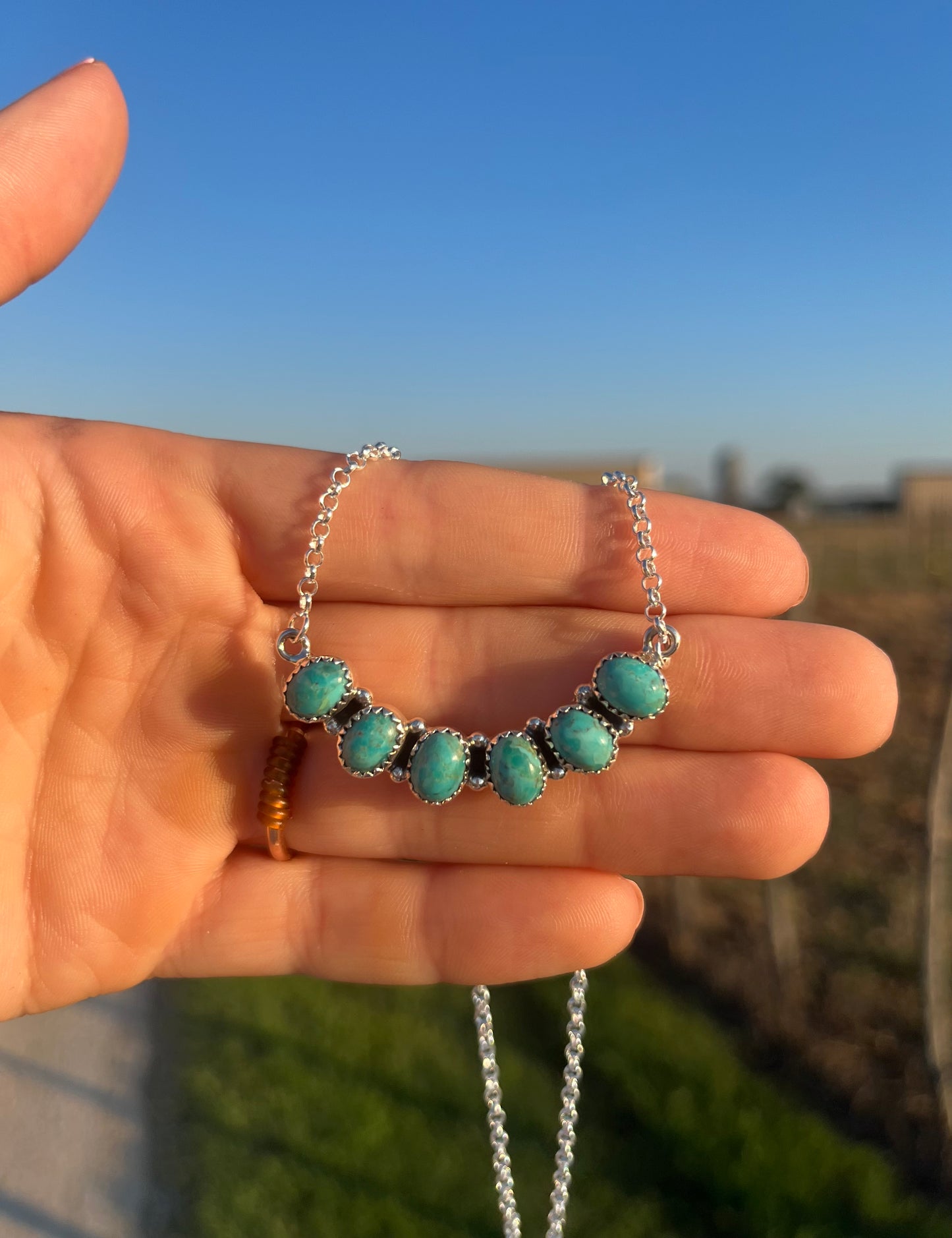 Smile Necklace Kingman Turquoise