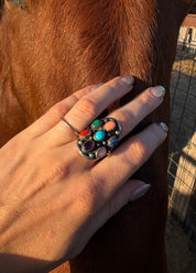 Navajo Multi Stone Ring