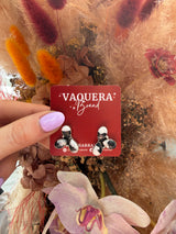 Reba Studs White Buffalo