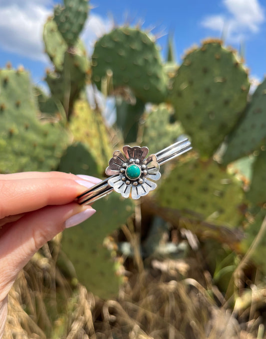 Navajo Flower Cuff