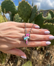 Lightning Bolt Cotton Candy Necklace