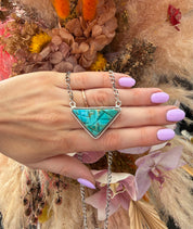 Carrie Necklace Kingman Turquoise