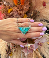 Carrie Necklace Kingman Turquoise