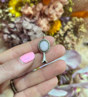 Naja Pendant Pink Opal