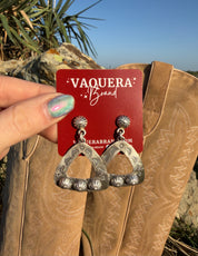 Navajo Silver Statement Earring #1