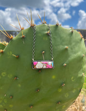 Chunky Bar Cotton Candy Necklace