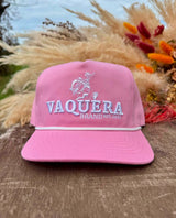 Pink Soft Crown Vaquera Cap