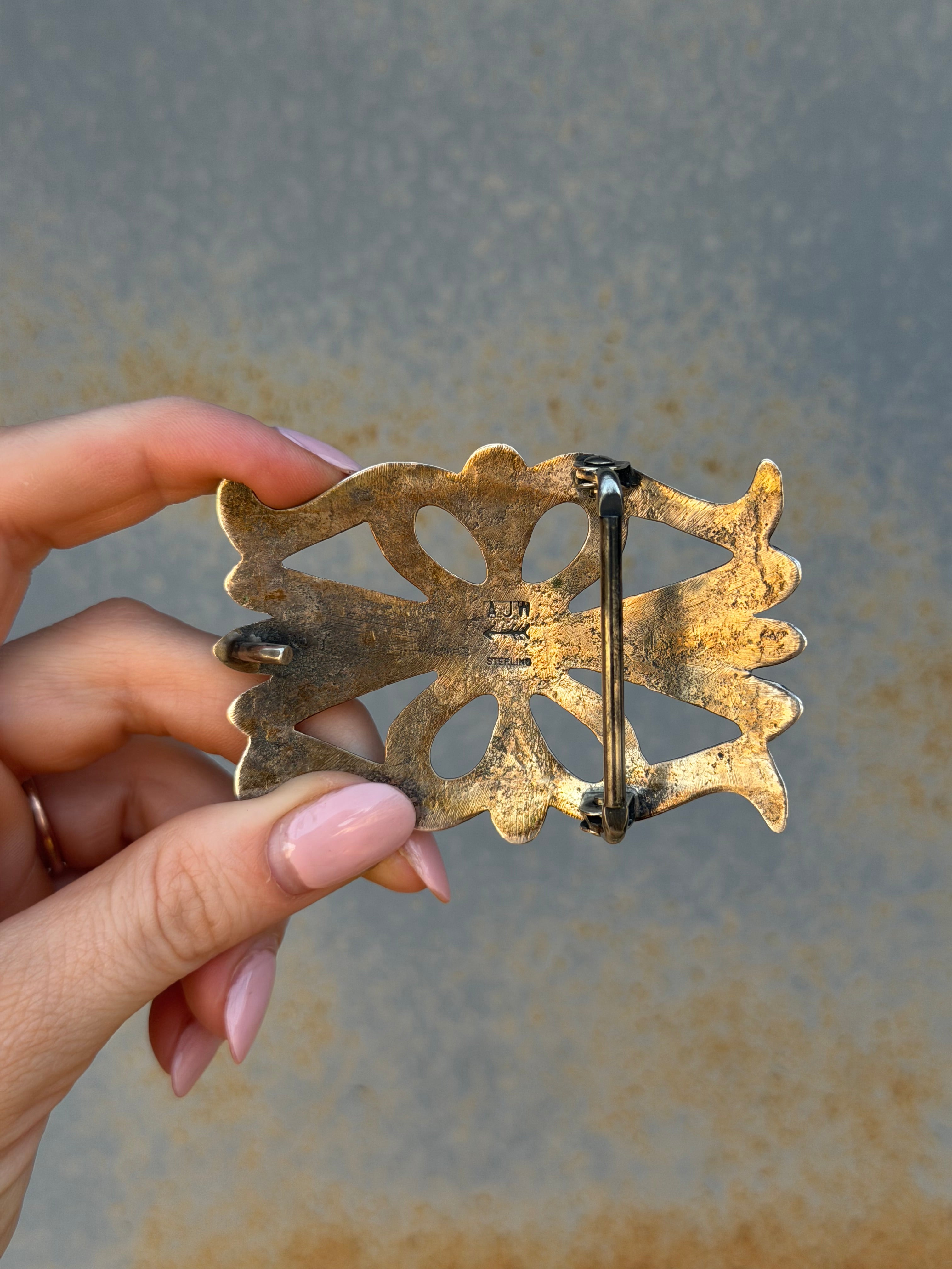 Navajo Vintage Belt Buckle