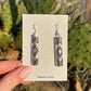 Silver Bar Earring