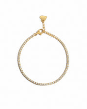1.75mm Cubic Zirconia Tennis Bracelet: Gold