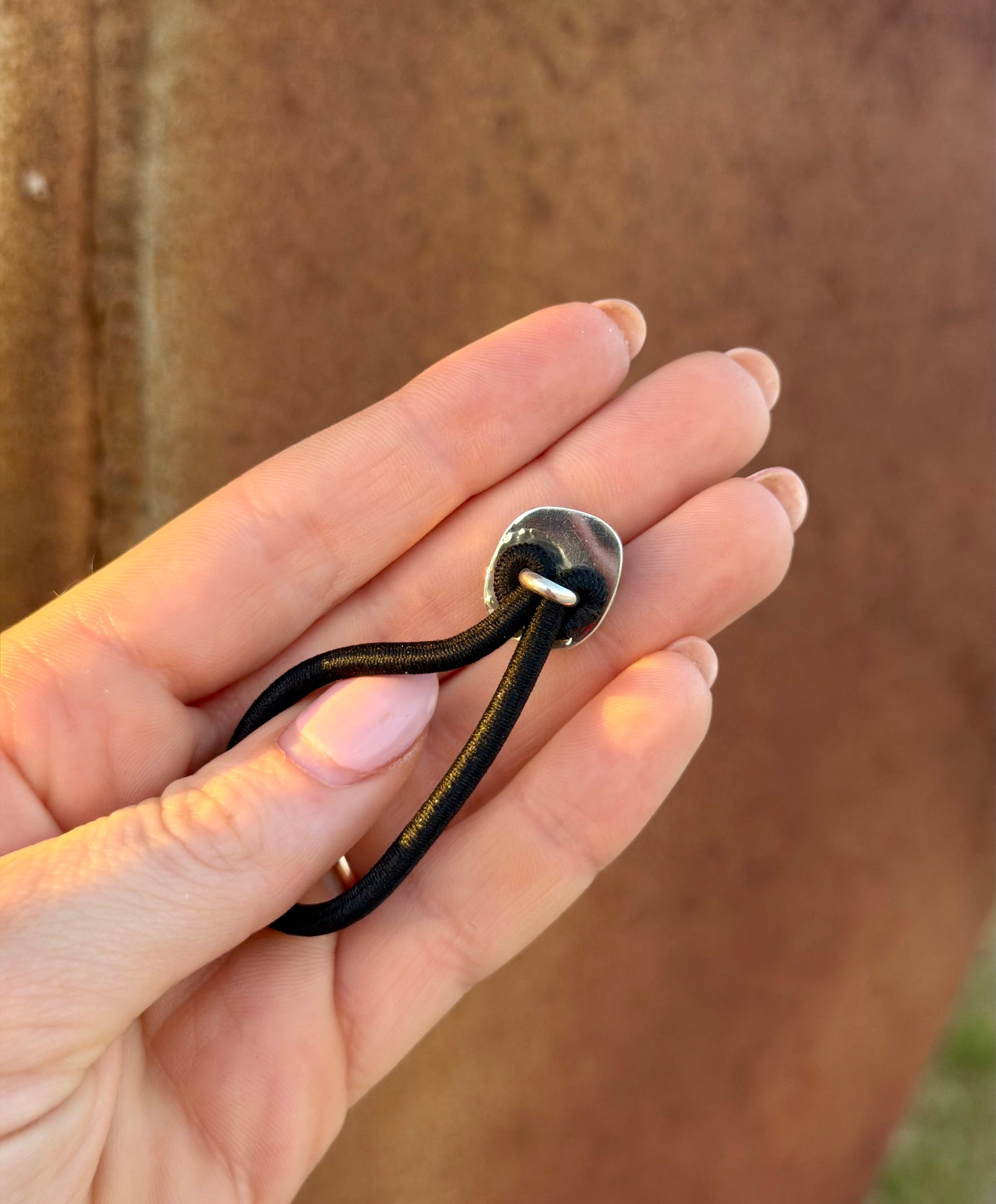Kingman Turquoise Hair Tie Navajo