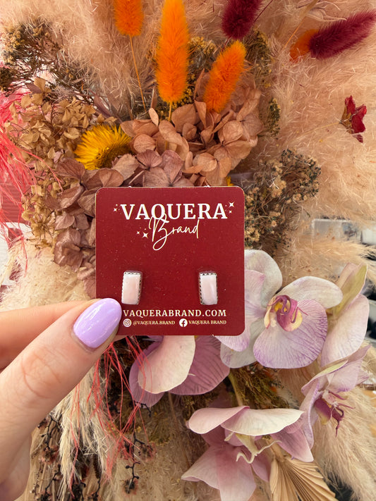 Taylor Studs Pink Opal