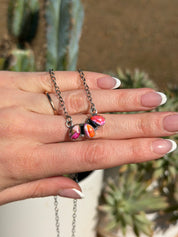Clara Necklace Pink Dahlia