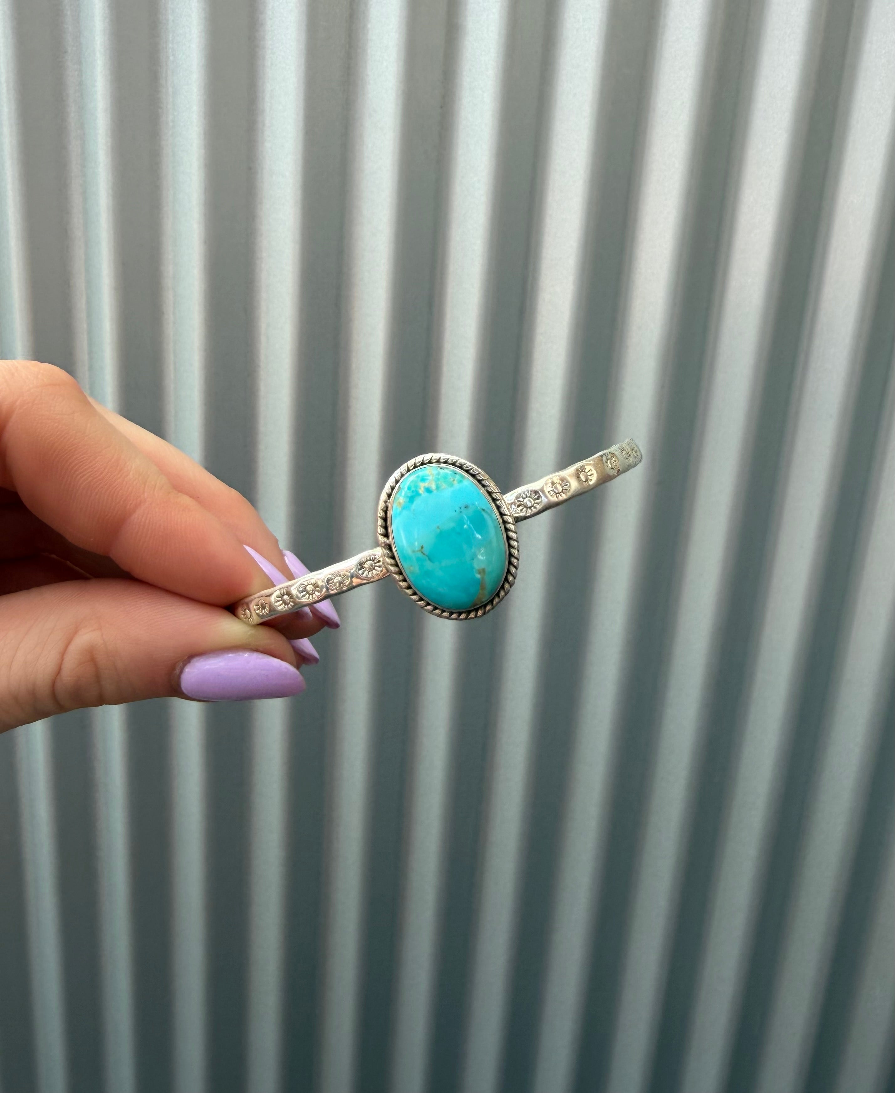 Carly Cuff Kingman Turquoise