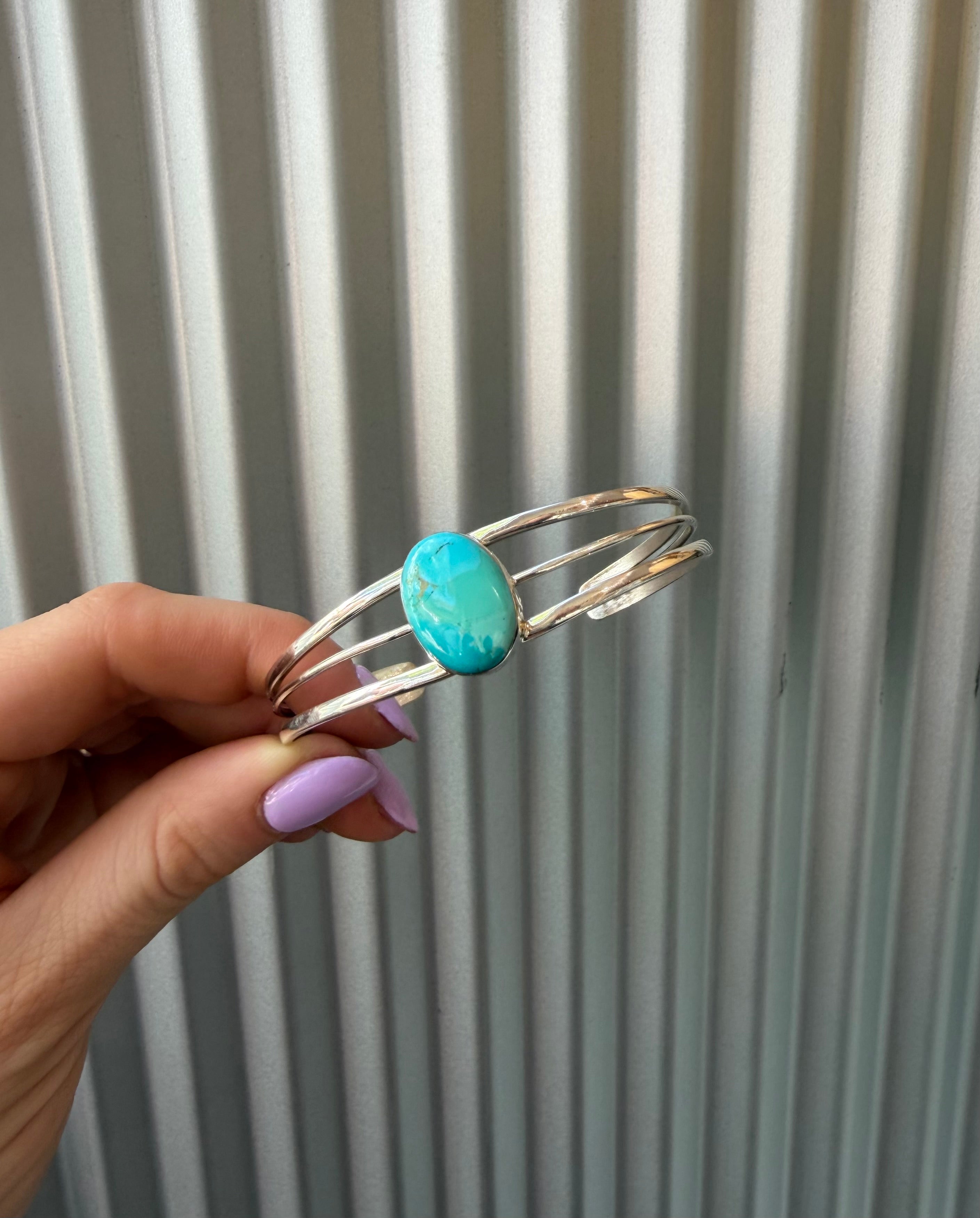 Miranda Cuff Kingman Turquoise