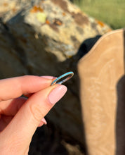 Turquoise Slim Eternity Ring