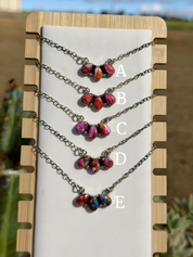 Clara Necklace Pink Dahlia