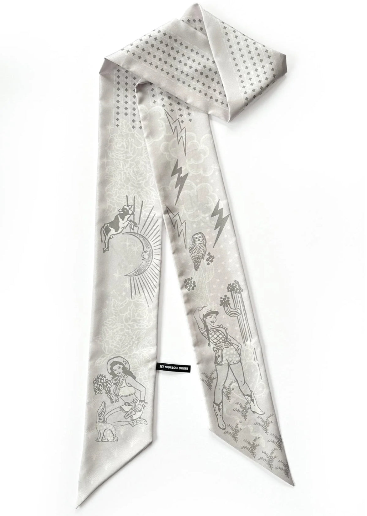 Cactus Rose Silky in Quartz Crystal