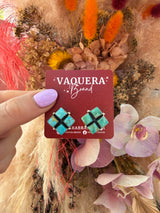 Ella Studs Kingman Turquoise