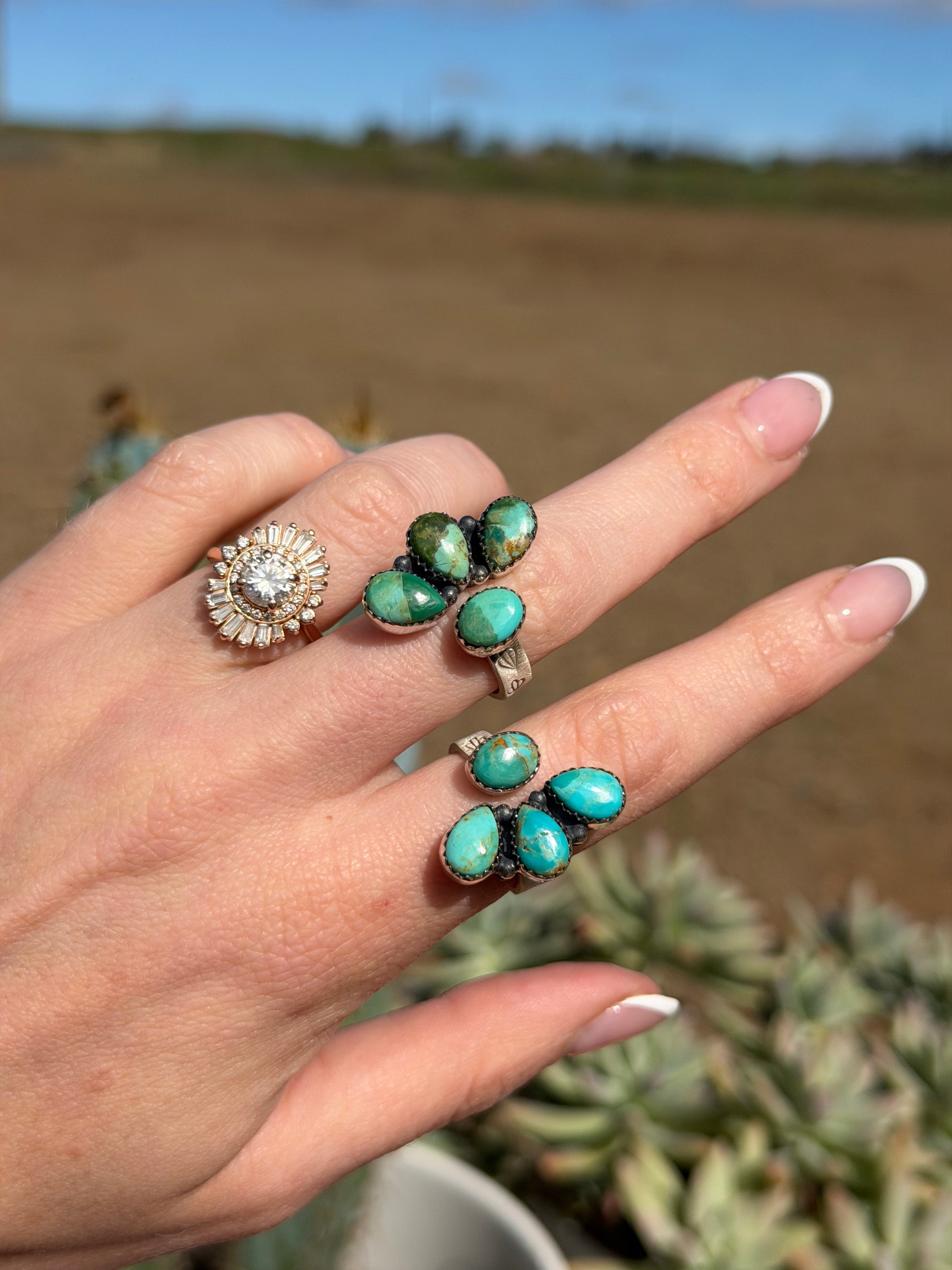 Bailey Ring Kingman Turquoise