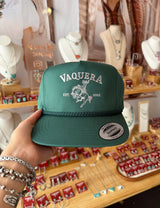 Green Vaquera Bucker Cap