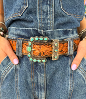Buckle Set Kingman Turquoise