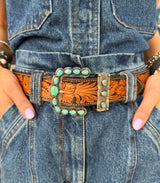Buckle Set Kingman Turquoise