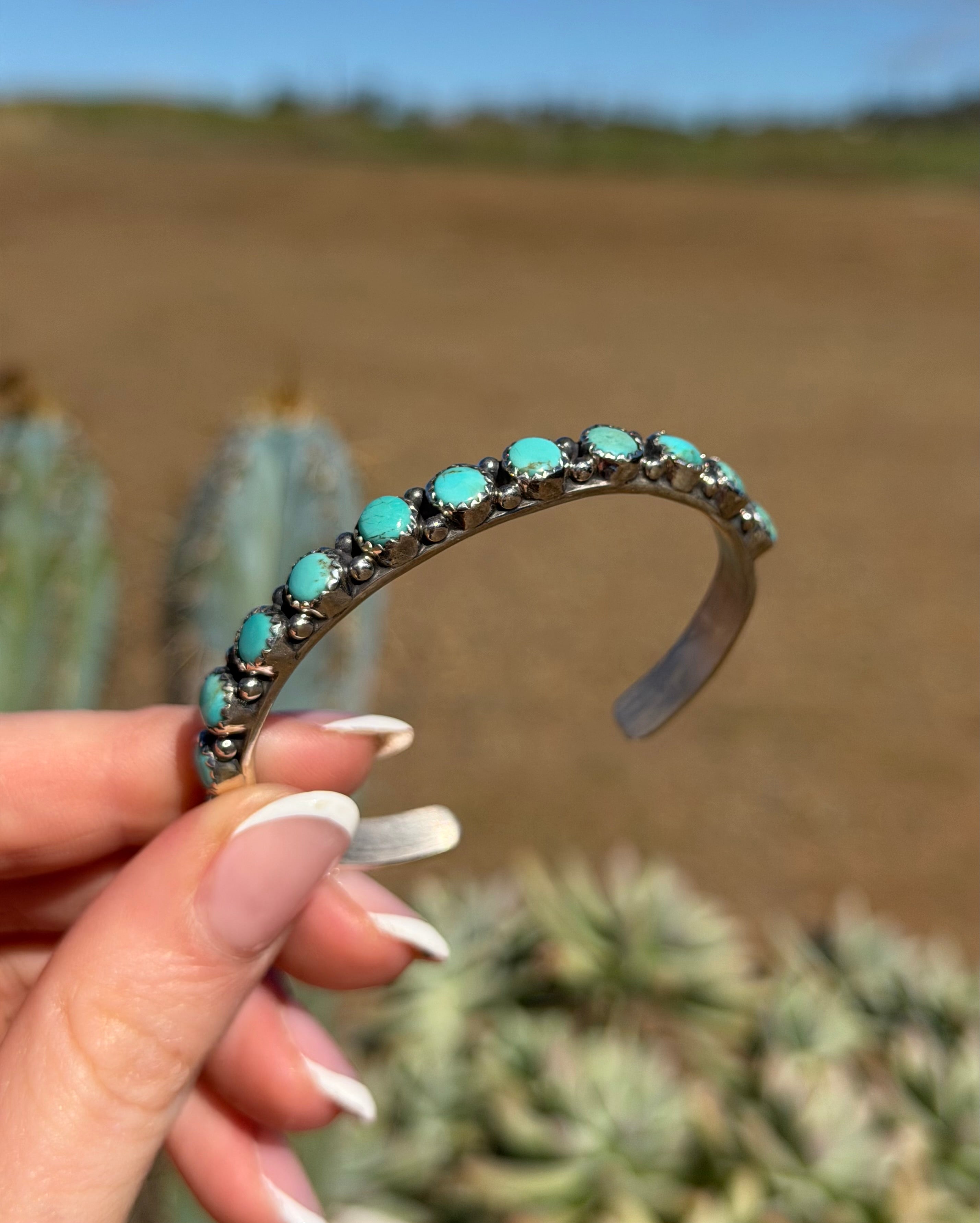 Lottie Cuff Kingman Turquoise