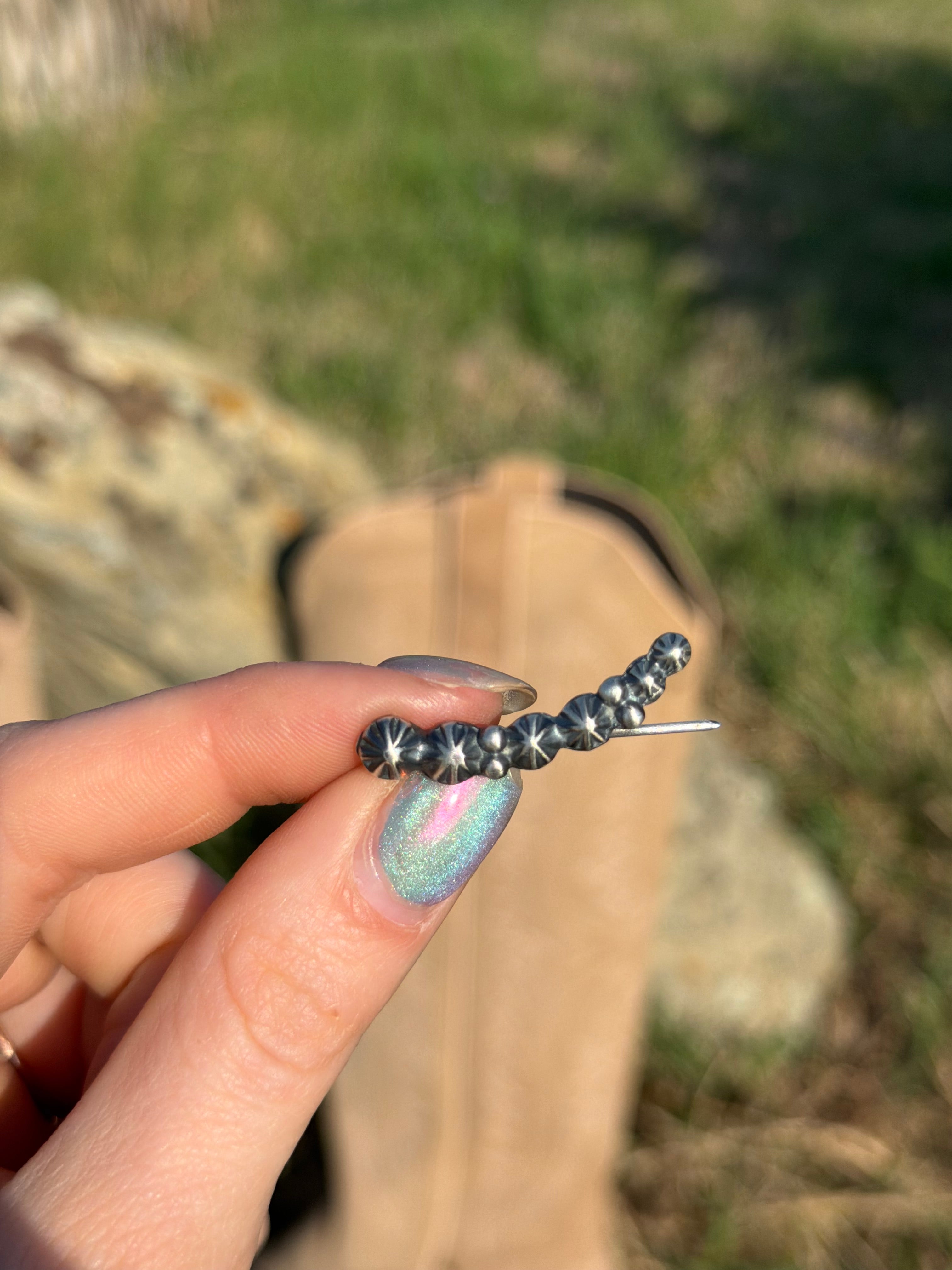 Navajo Star Shot Ear Climber
