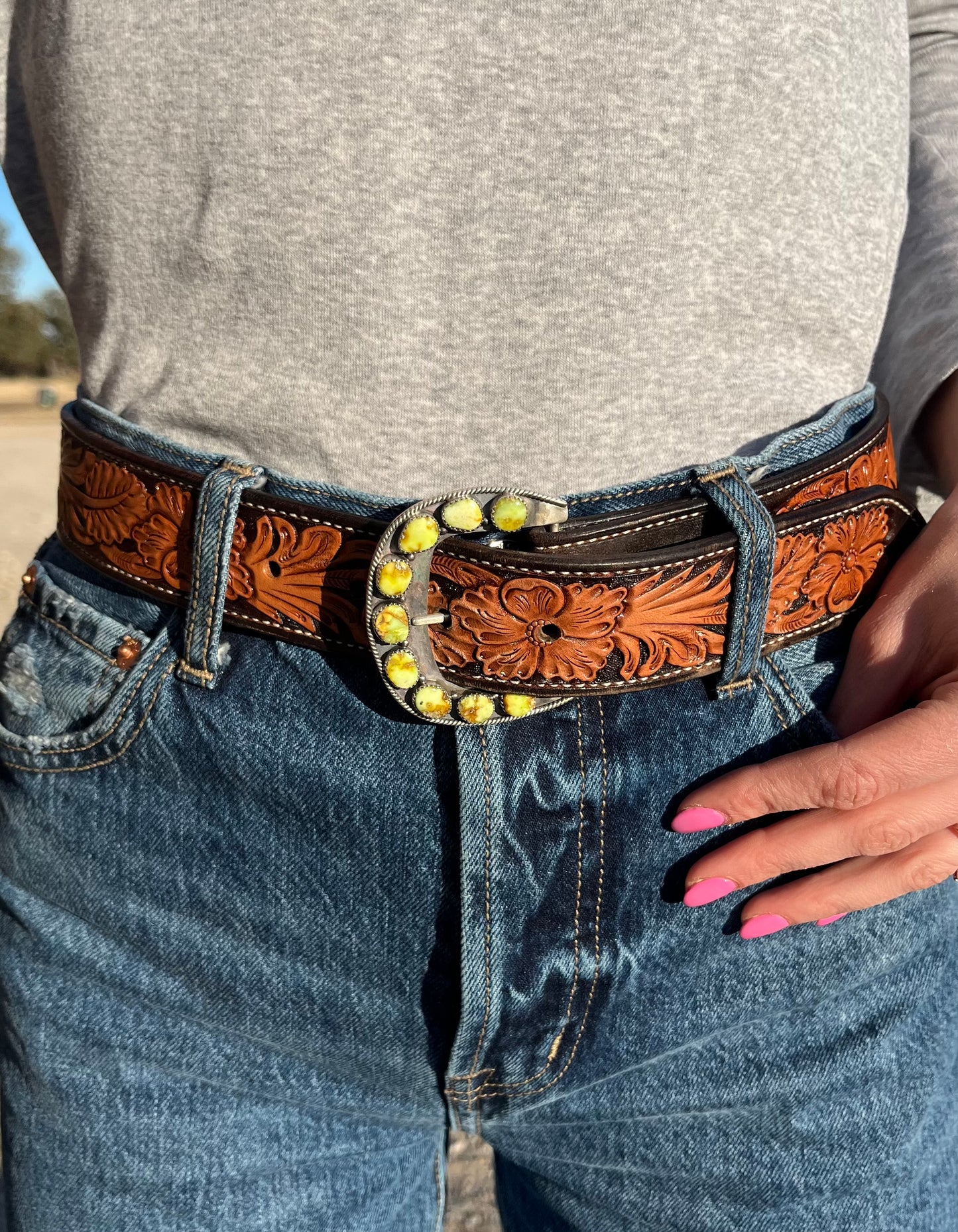 Palomino Turquoise Belt Buckle #2