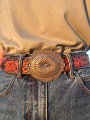 Navajo Sterling Silver Belt Buckle