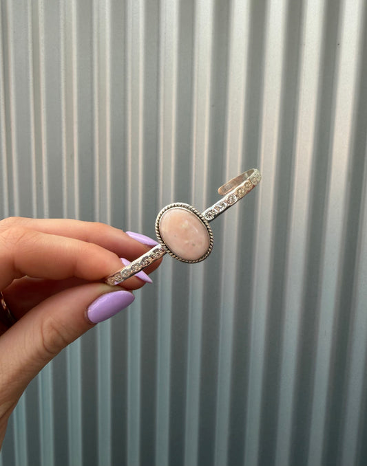 Carly Cuff Pink Opal