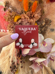 Reba Studs Pink Opal