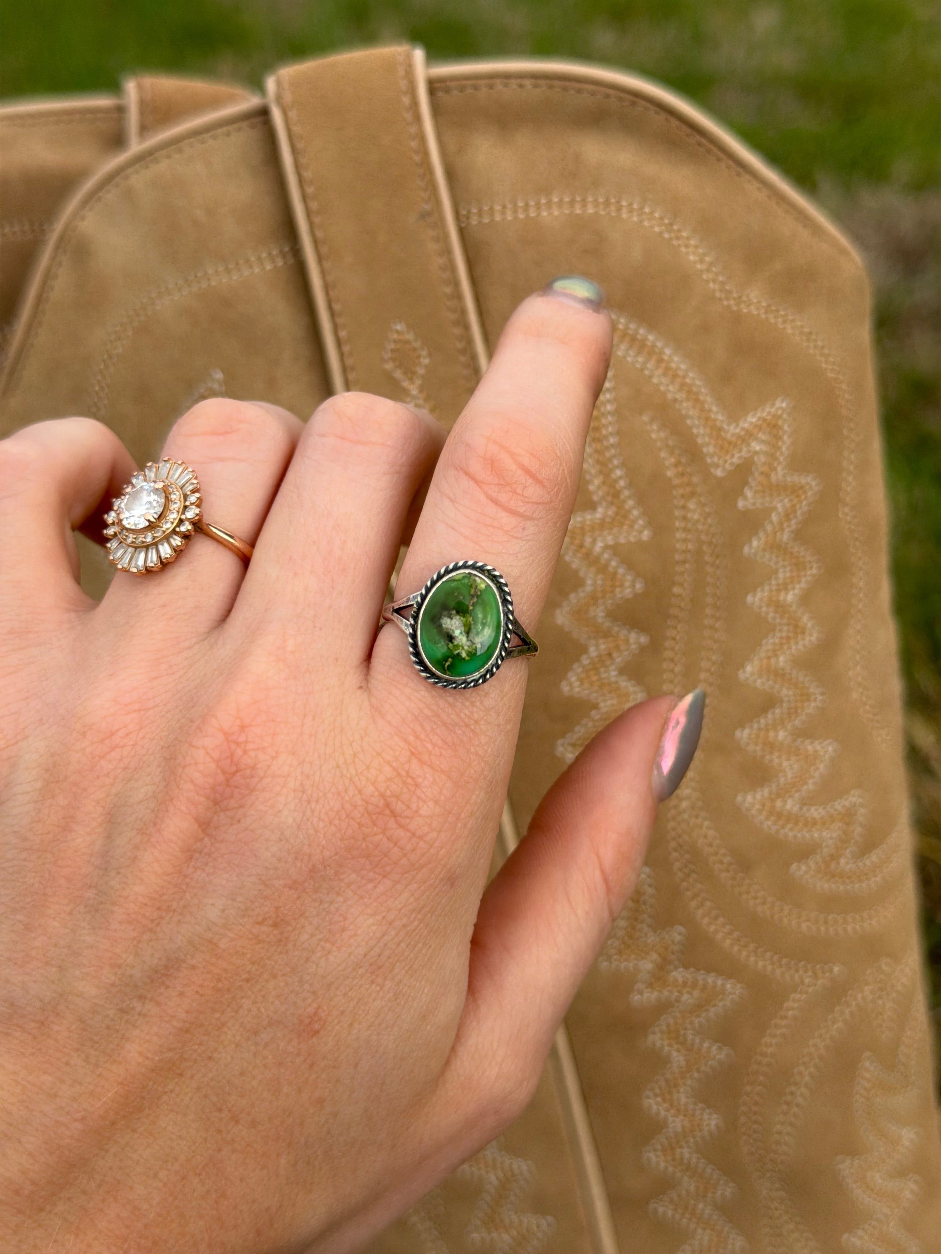 Navajo Sonoran Ring Size 8 #1