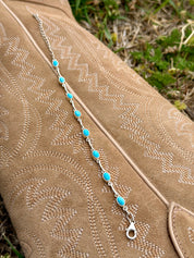 Kingman Turquoise Link Bracelet